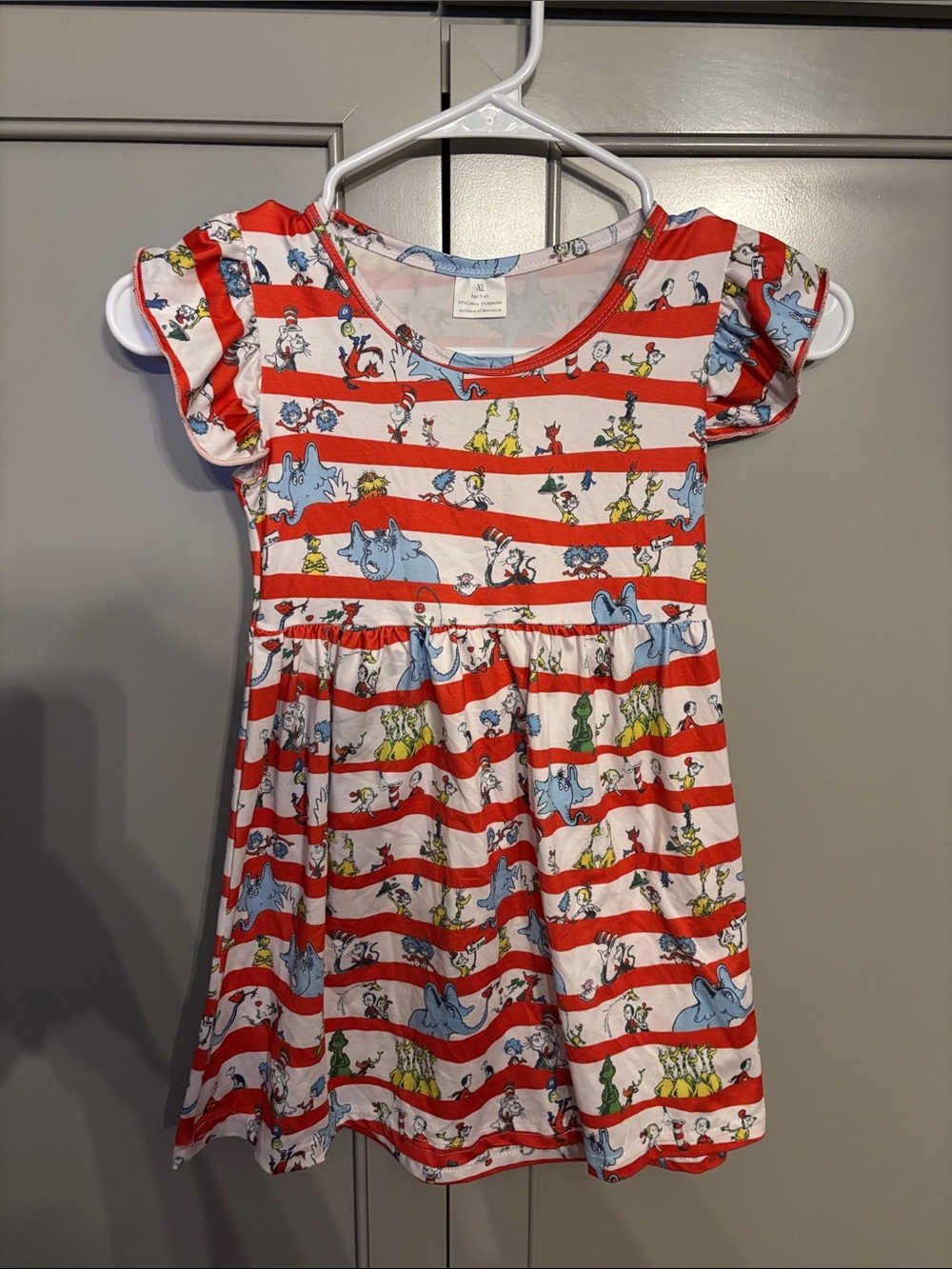 Boutique Girls Dr. Seuss Dress 5-6T